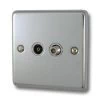 More information on the Classical Polished Chrome Classical TV and SKY Socket