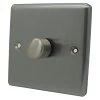 1 Gang 2 Way Push Switch Classical Satin Stainless Push Light Switch