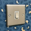 Classical Satin Stainless Light Switch - 2