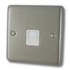 Classical Satin Stainless Telephone Extension Socket - 1