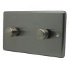 Classical Satin Stainless Intelligent Dimmer - 2