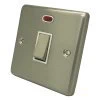 Classical Satin Stainless 20 Amp Switch - 1