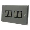 Classical Satin Stainless Light Switch - 5
