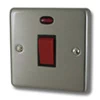 More information on the Classical Satin Stainless Classical Cooker (45 Amp Double Pole) Switch