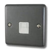 Classical Dark Pewter Telephone Extension Socket - 1