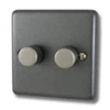 More information on the Classical Dark Pewter Classical LED Dimmer and Push Light Switch Combination