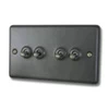 Classical Dark Pewter Toggle (Dolly) Switch - 3