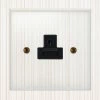 More information on the Crystal Clear (Bronze) Crystal Clear Round Pin Unswitched Socket (For Lighting)