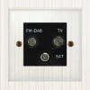 More information on the Crystal Clear (Bronze) Crystal Clear TV, FM and SKY Socket