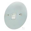 1 Gang - Single master telephone point (only 1 master point required per line - use extension sockets for additional points) : White Trim Disc Satin Chrome Telephone Master Socket