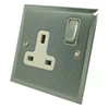 More information on the Duo Premier Satin Chrome Duo Premier Switched Plug Socket