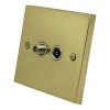 More information on the Edwardian Classic Polished Brass Edwardian Classic TV and SKY Socket
