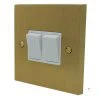 More information on the Edwardian Classic Satin Brass Edwardian Classic Intermediate Switch and Light Switch Combination