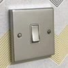 Edwardian Elite Polished Chrome Light Switch - 1