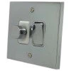 Edwardian Elite Polished Chrome Dimmer and Light Switch Combination - 3