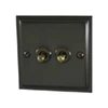 Elegance Bronze Noir Toggle (Dolly) Switch - 2