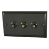 Elegance Bronze Noir Toggle (Dolly) Switch - 3