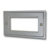 Double Module Plate - the Double Module Plate will accept up to 4 Modules Elegance Polished Chrome Modular Plate
