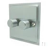 More information on the Elegance Satin Chrome Elegance LED Dimmer and Push Light Switch Combination