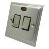 Elegance Satin Chrome Switched Fused Spur - 3