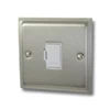 Elegance Satin Nickel Unswitched Fused Spur - 1