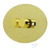 Ellipse Polished Brass Push Light Switch - 1