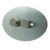 More information on the Ellipse Satin Chrome Ellipse LED Dimmer and Push Light Switch Combination