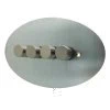 Ellipse Satin Chrome LED Dimmer and Push Light Switch Combination - 2