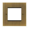 Single Module Plate - the Single Module Plate will accept up to 2 Modules