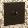 Executive Square Cocoa Bronze Retractive Switch - 1