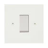 45 Amp Double Pole Switch : White Trim Elite Square Paintable Cooker (45 Amp Double Pole) Switch