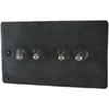 4 Gang 10 Amp 2 Way Dolly Switches - Steel