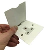 1 Gang - Single 13 Amp Unswitched Floor Socket : Gloss White | White Trim