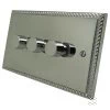 250W - 3 Gang 2 Way LED Dimmer (Mains & Low Voltage)