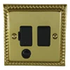 With Flex Outlet - Fused outlet with on | off switch : Black Trim