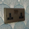 Grandura Cocoa Bronze Intermediate Toggle Switch and Toggle Switch Combination - 1