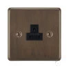 More information on the Grandura Cocoa Bronze Grandura Round Pin Unswitched Socket (For Lighting)
