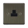 More information on the Grandura Old Bronze  Grandura Round Pin Unswitched Socket (For Lighting)