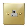 More information on the Grandura Unlacquered Brass Grandura Round Pin Unswitched Socket (For Lighting)