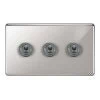 3 Gang 20 Amp 2 Way Toggle Light Switches