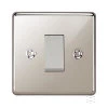 45 Amp Double Pole Switch : White Trim Grandura Polished Nickel Cooker (45 Amp Double Pole) Switch