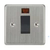 45 Amp Cooker Switch Small with Neon : Black Insert