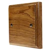 More information on the Jacobean Medium Oak | Antique Brass Jacobean Medium Oak Blank Plate