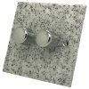 Light Granite / Polished Stainless Intelligent Dimmer - 1