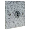 More information on the Light Granite / Satin Stainless Granite Stone Intermediate Toggle (Dolly) Switch