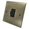 More information on the Low Profile Antique Brass Low Profile Unswitched Fused Spur