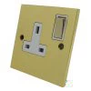 More information on the Low Profile Polished Brass Low Profile Switched Plug Socket