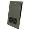 More information on the Low Profile Rounded Black Nickel Low Profile Rounded Shaver Socket