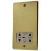 More information on the Low Profile Rounded Polished Brass Low Profile Rounded Shaver Socket