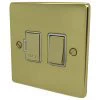 More information on the Low Profile Rounded Polished Brass Low Profile Rounded Switched Fused Spur